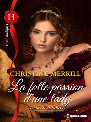 cover image of La folle passion d'une lady